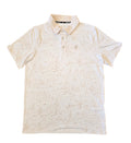"Weekender" - White & Cream Polo