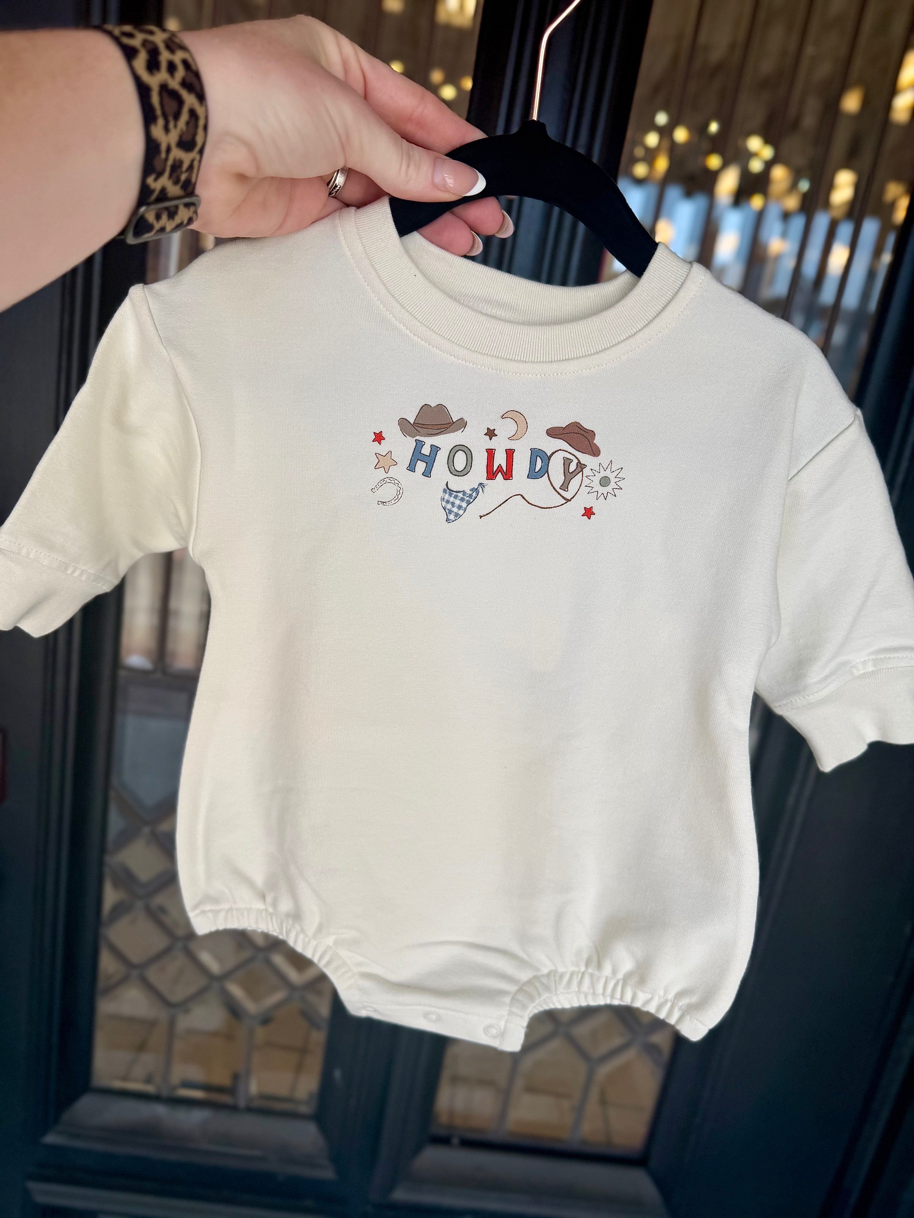 Cowboy Dogs Sweatshirt Bubble