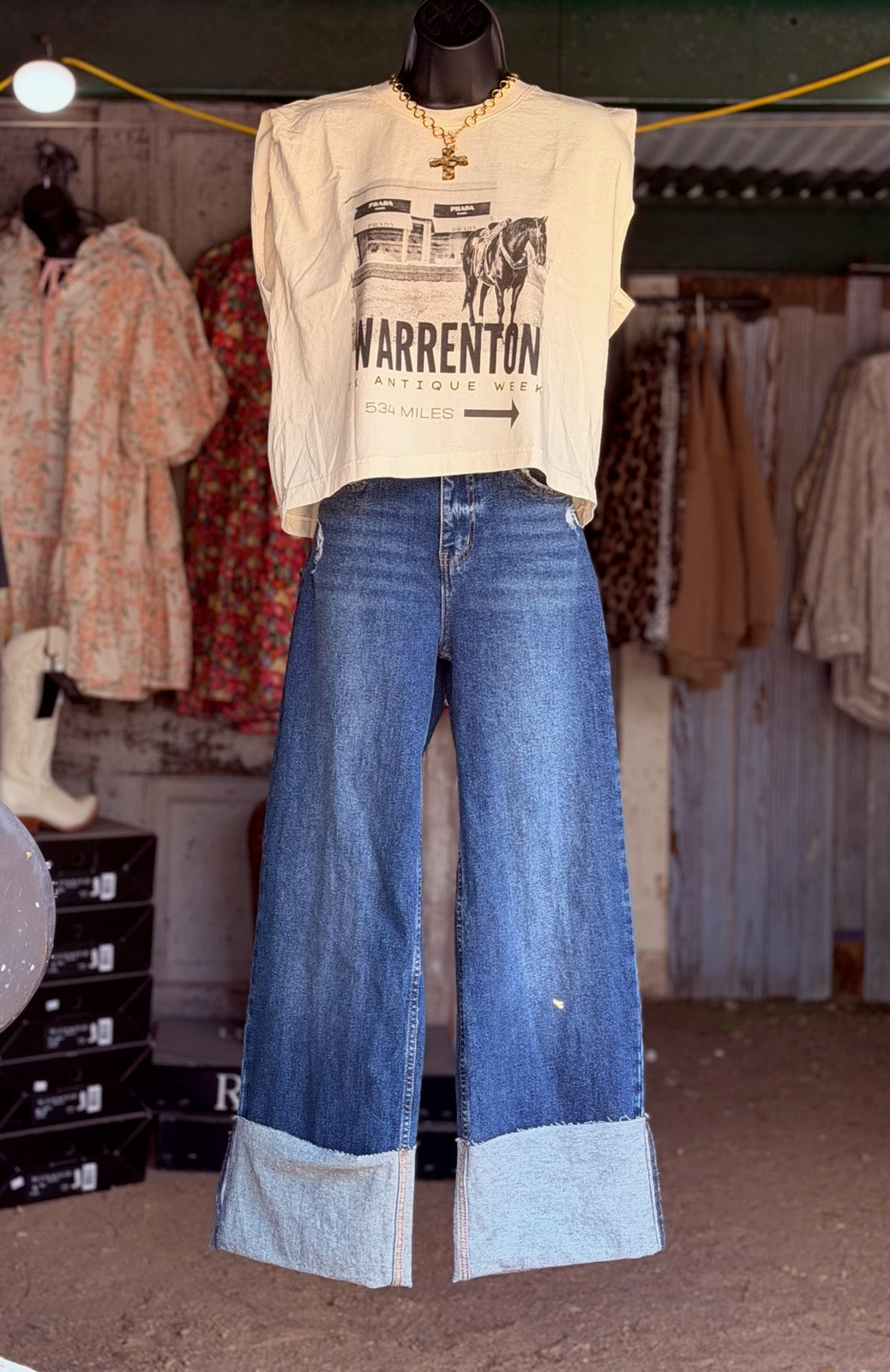 Miles To Warrenton Muscle Tank