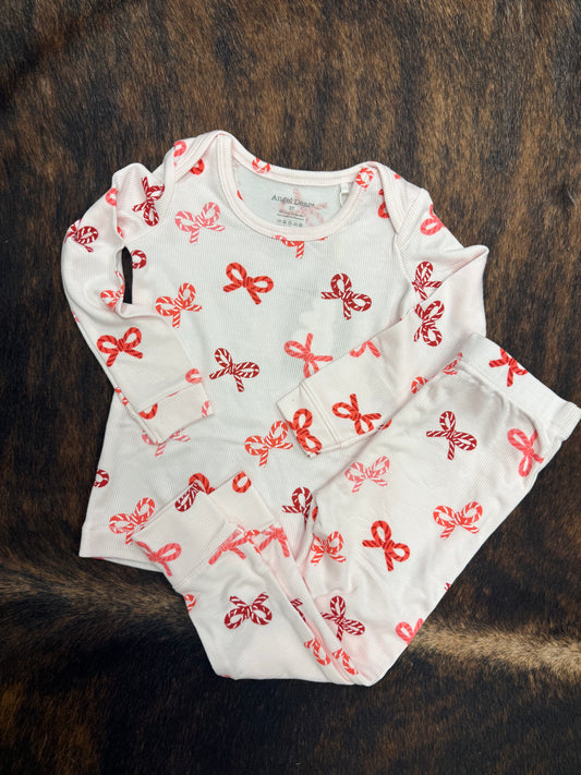 Candy Cane Bow Lounge Set