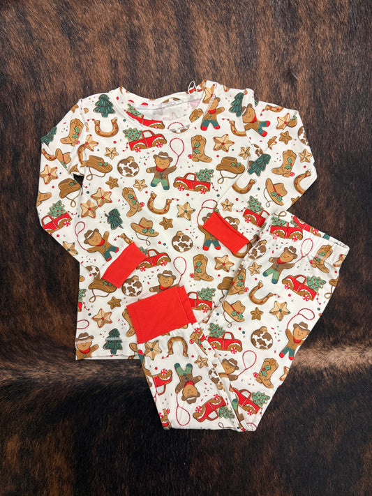 Cowboy Christmas Lounge Set