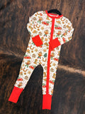 Cowboy Christmas Romper