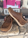 Roper Brown Turtle Embossed Leather Footwear
