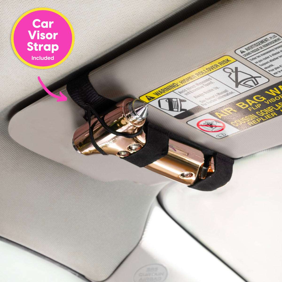 Car Escape Hammer & Glass Window Breaker