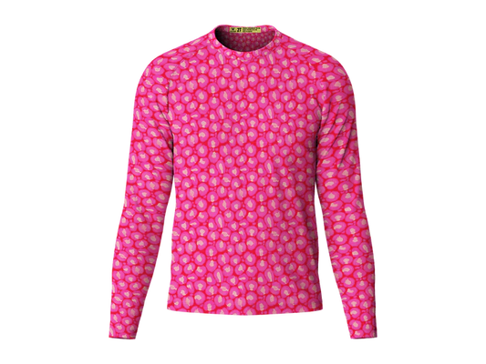 Kid's Pink Lady Leopard Crew