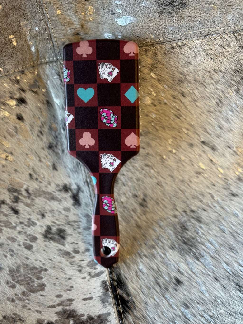 Poker Hair Brush