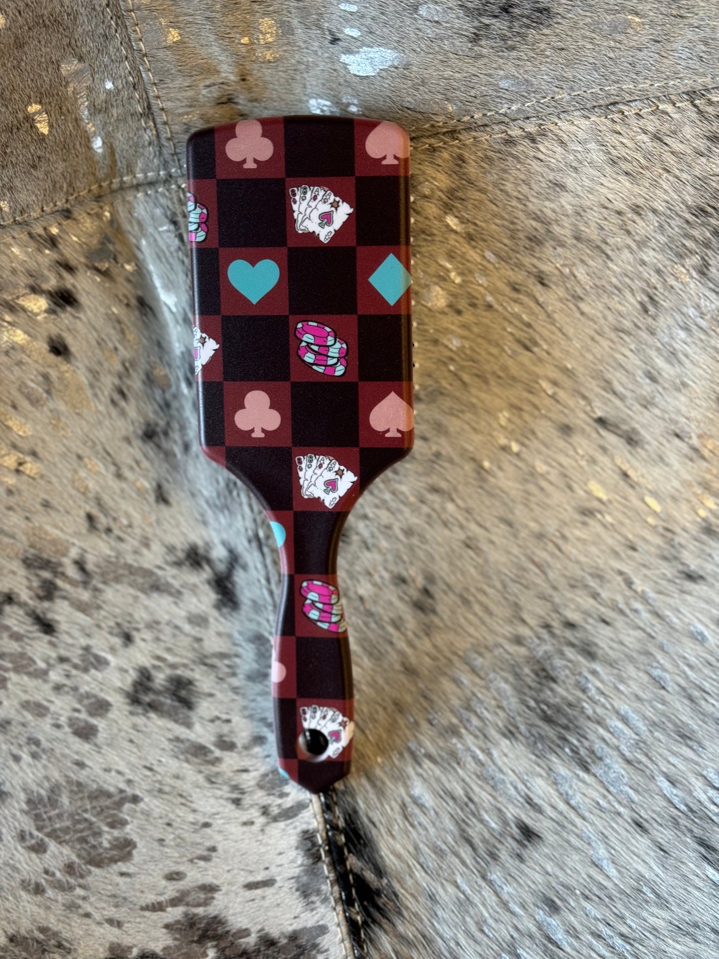Poker Hair Brush