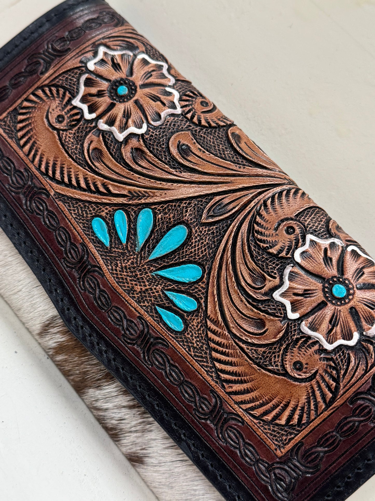 Turquoise Splash Wallet