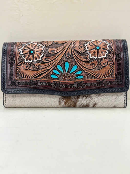 Turquoise Splash Wallet