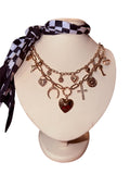 Western Gold Charm Necklace