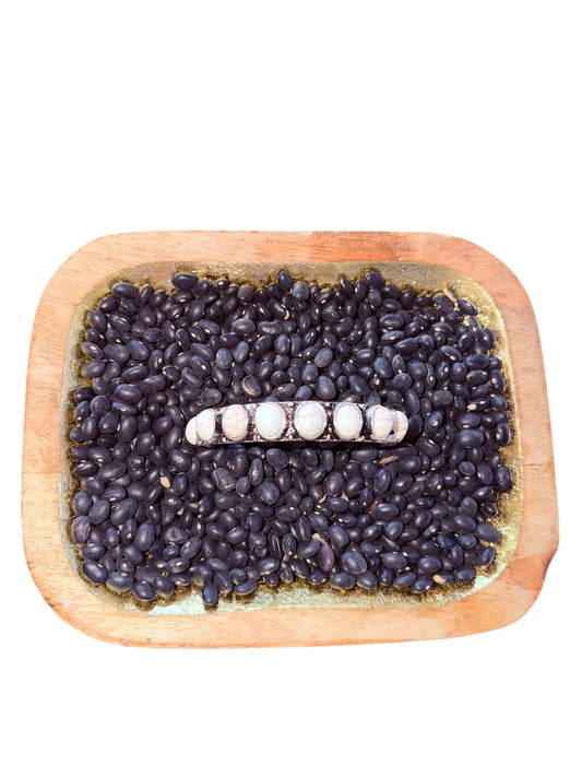 Faux White Buffalo Stone Cuff