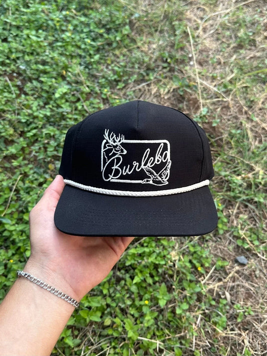 Burlebo Cap - Patch Logo - Black