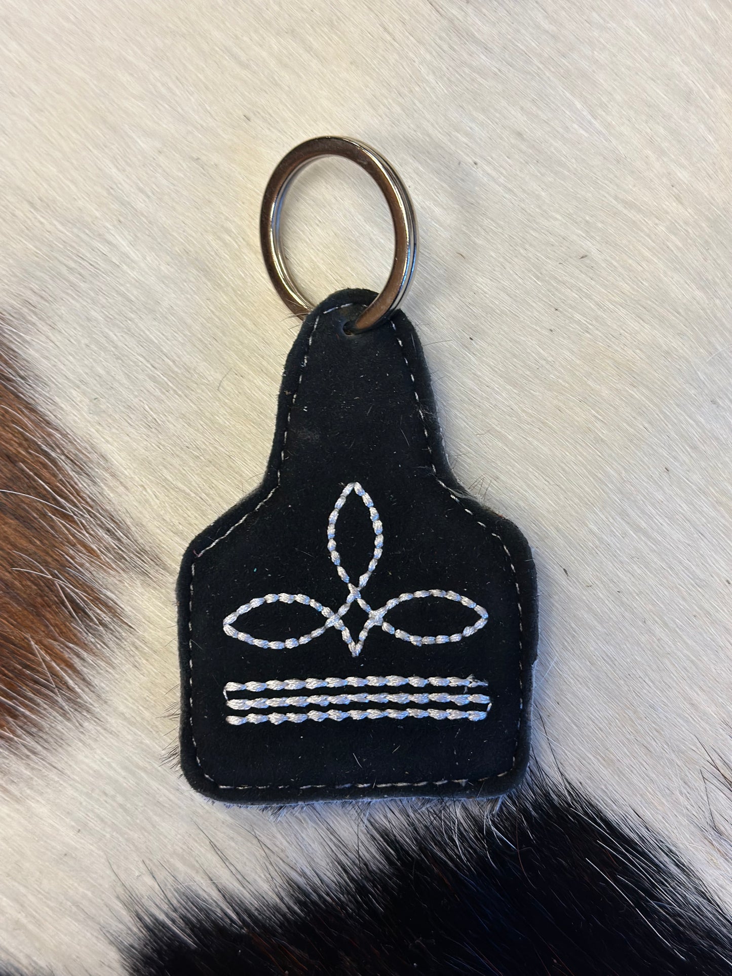 Boot Stitch Keychain