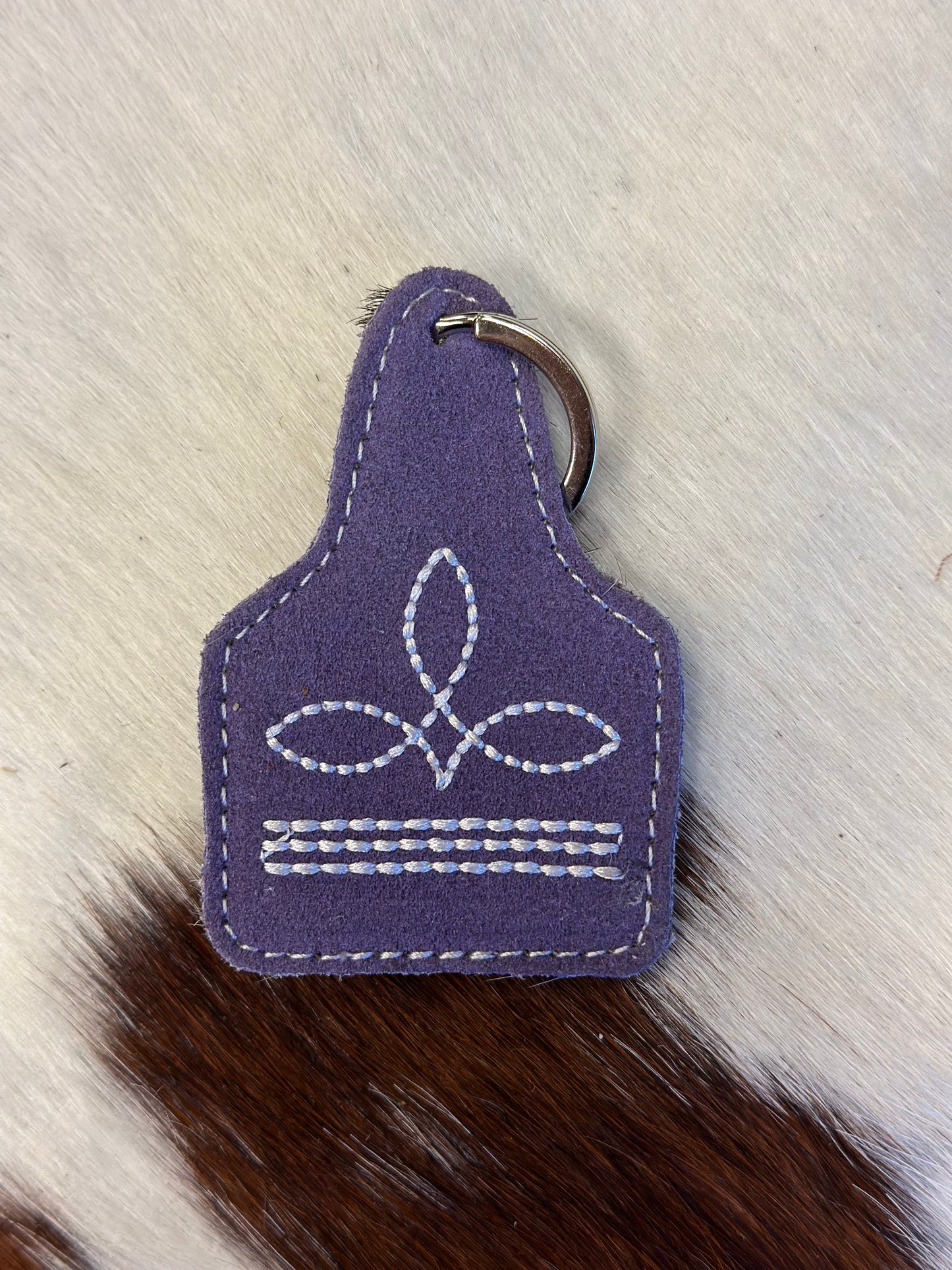 Boot Stitch Keychain
