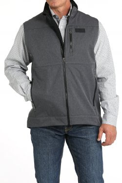 MEN'S SOFTSHELL VEST - NAVY