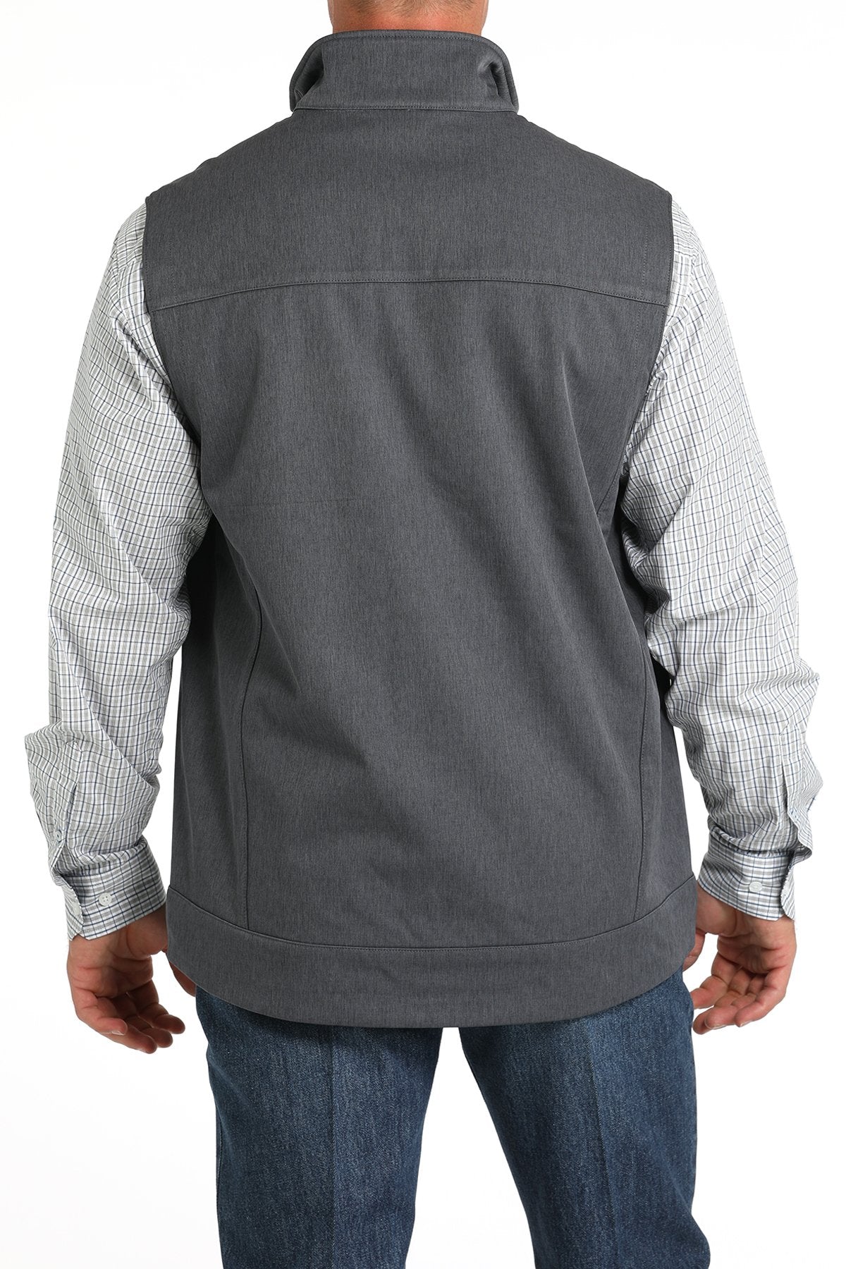MEN'S SOFTSHELL VEST - NAVY