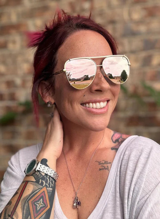 Shay Gold Sunglasses