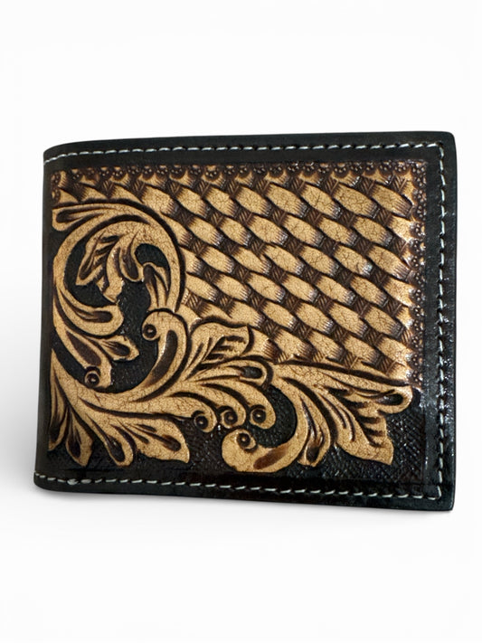 Buckaroo Basketweave Wallet