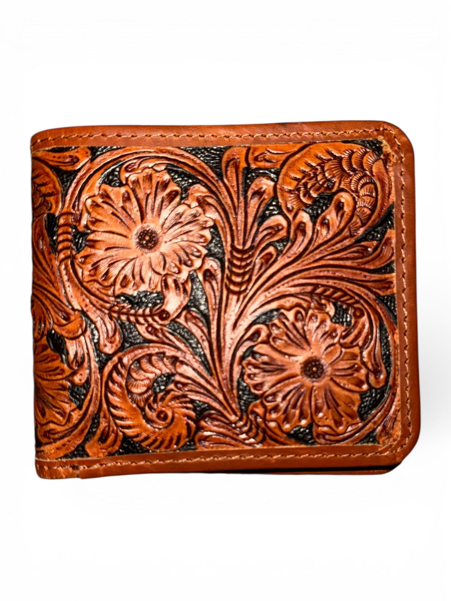 Saddle Creek Tooled Wallet