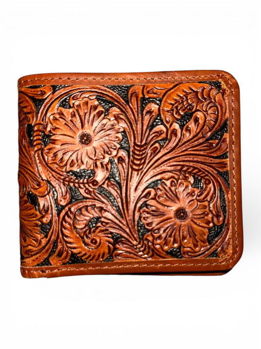 Saddle Creek Tooled Wallet