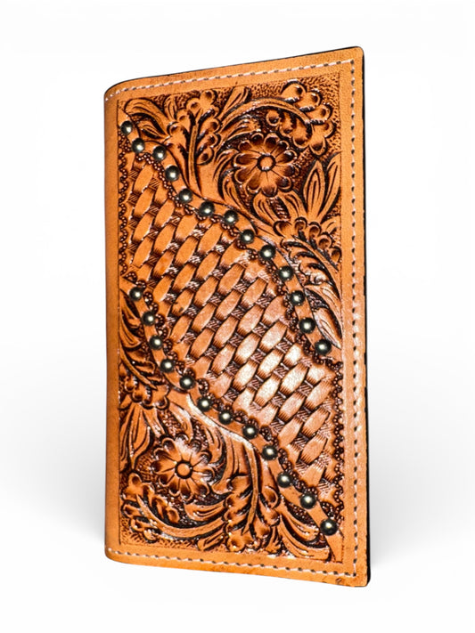 Iron Spur Tooled Rodeo Wallet