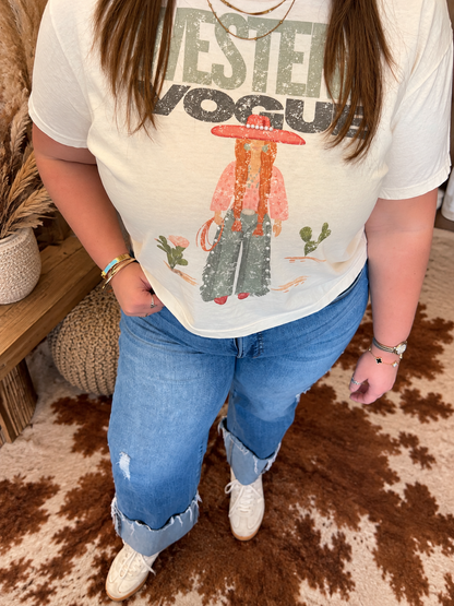 Cowgirl Vogue Tee