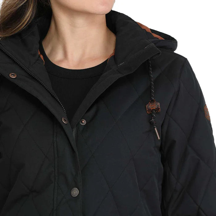 Cinch Women's Black Barn Coat