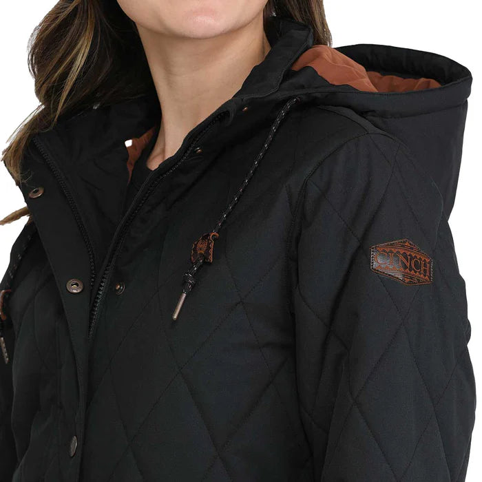 Cinch Women's Black Barn Coat