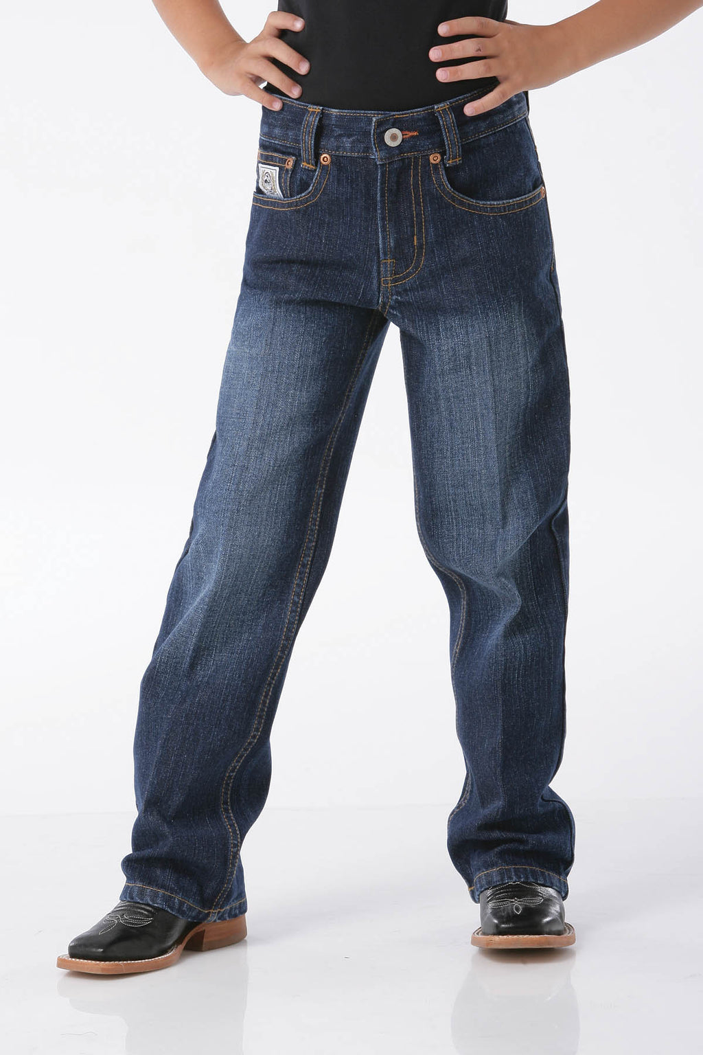 Cinch Boys White Label Regular-Dark Stone