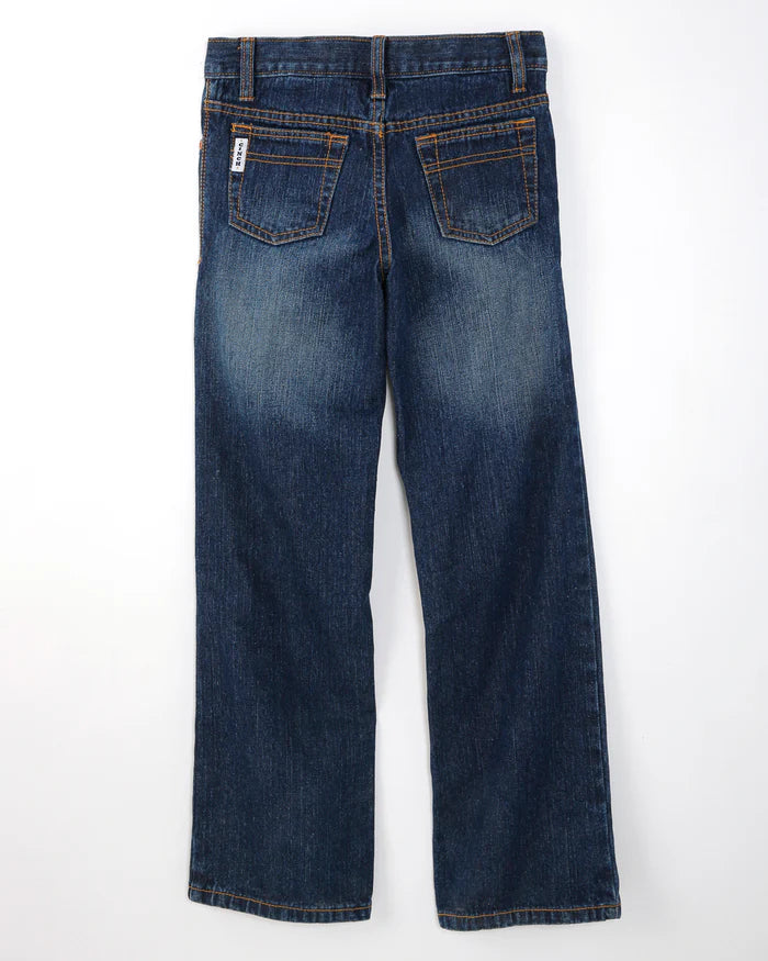 CINCH Boy's White Label Slim Fit -Dark Stonewash