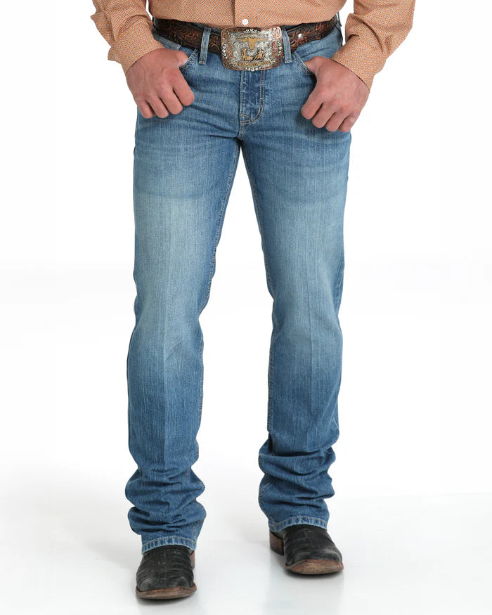 Cinch Men's Ian Slim Fit- Medium Stone