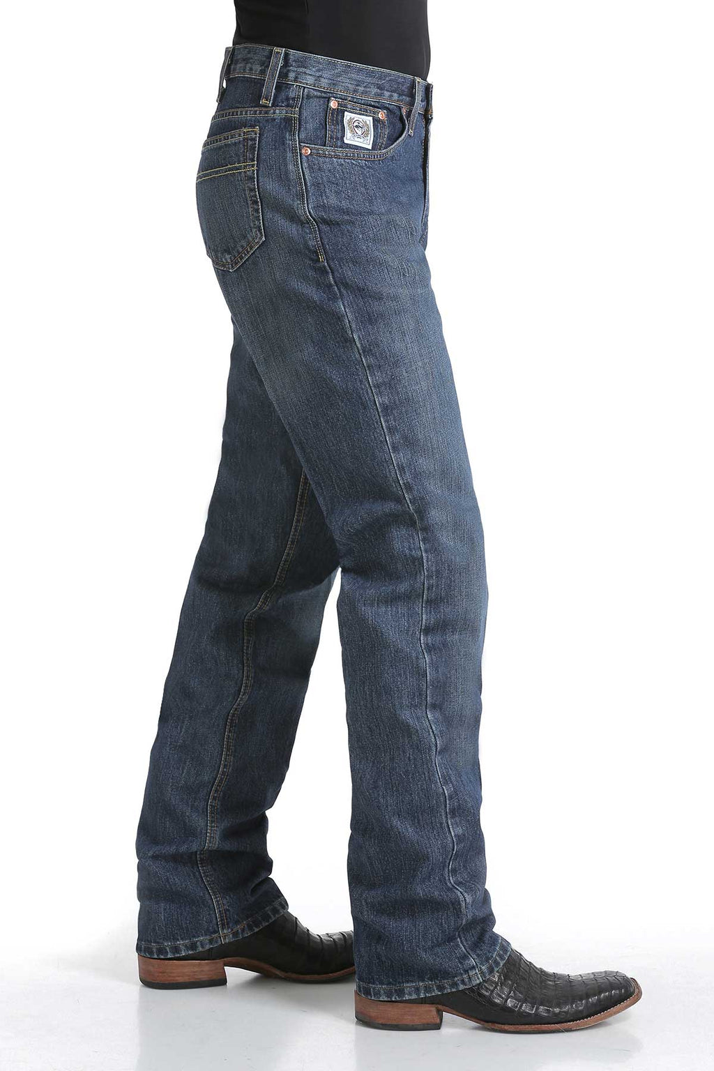 Cinch Men's Relaxed Fit White Label-Dark Stone