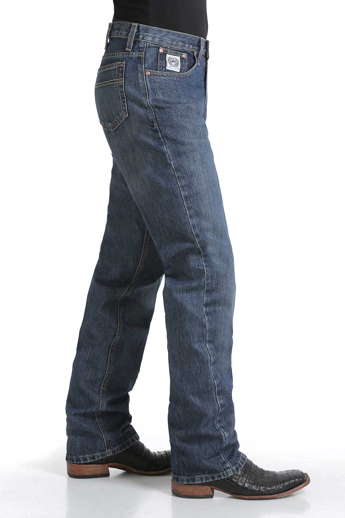 Cinch Men's Relaxed Fit White Label-Dark Stone