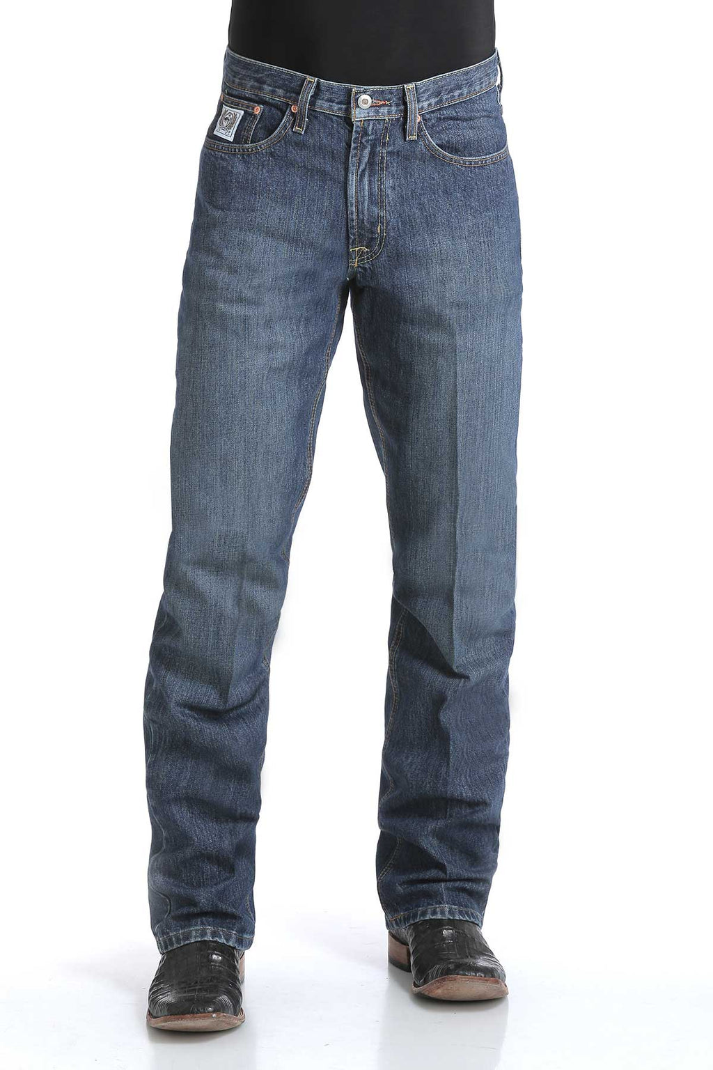 Cinch Men's Relaxed Fit White Label-Dark Stone