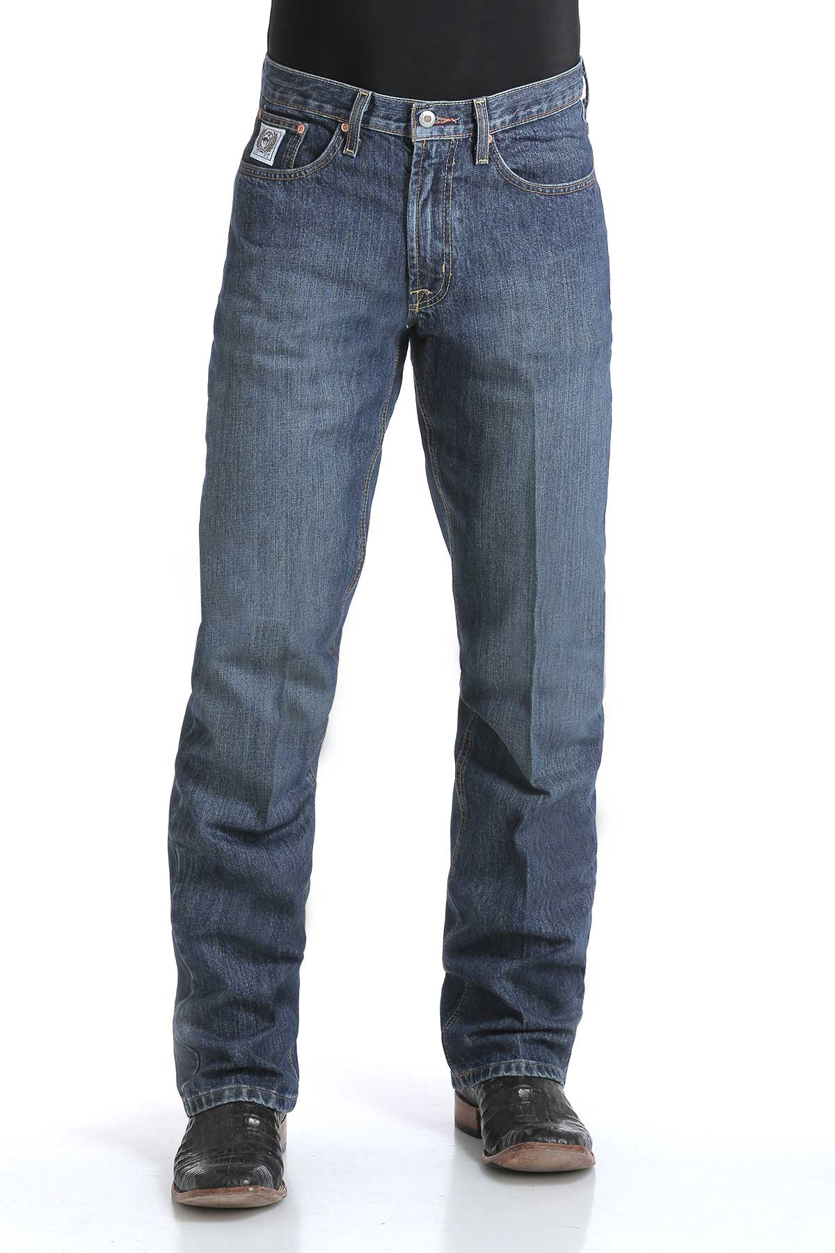 Cinch Men's Relaxed Fit White Label-Dark Stone