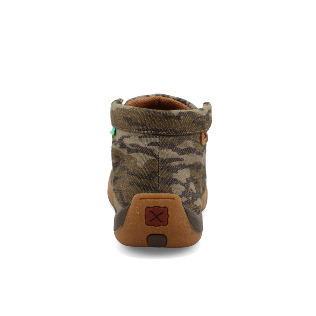 Twisted X Chukka Driving Moc- Mossy Oak Bottomland Camo
