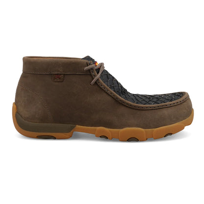 Twisted X Work Chukka Driving Moc- Black & Shitake