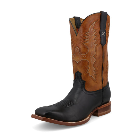 Twisted X 12" Rancher- Black & Pumpkin