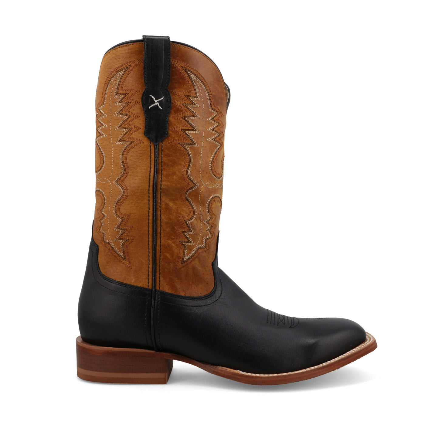 Twisted X 12" Rancher- Black & Pumpkin