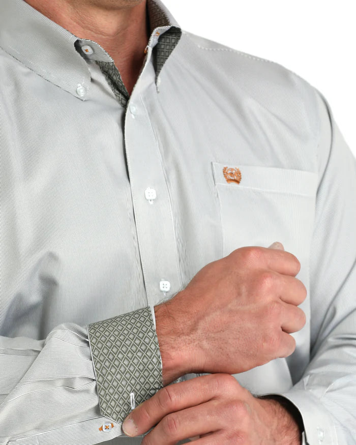 Cinch Men’s TENCEL™ Classic Fit Button Down- Olive