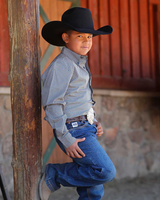 Cinch Boy's Button Down Western Shirt