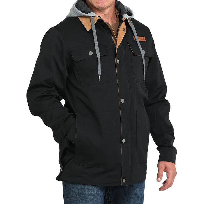Cinch Men's Black Canvas Barn Jacket