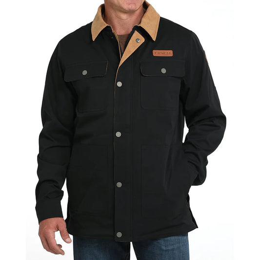 Cinch Men's Black Canvas Barn Jacket