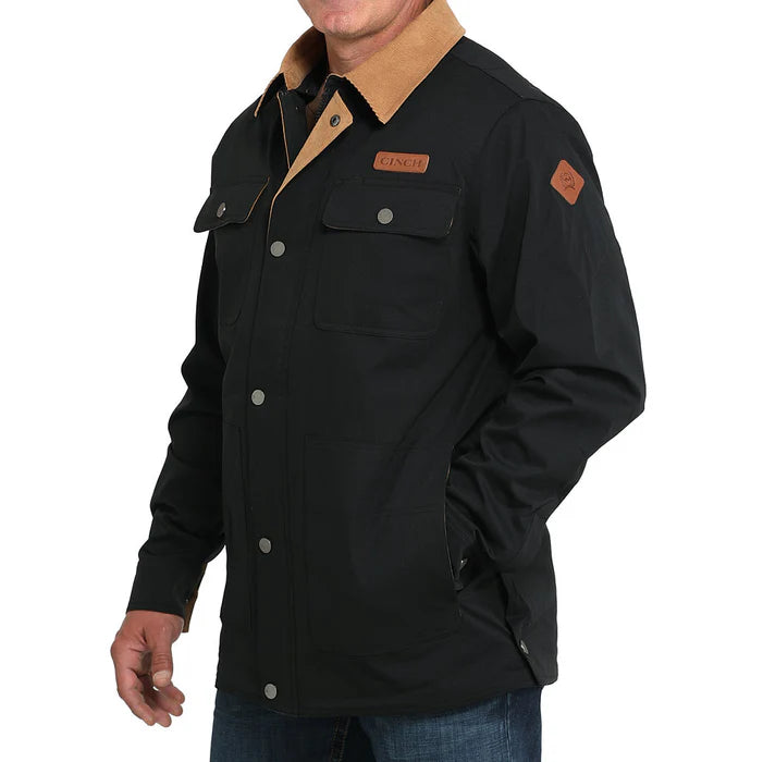 Cinch Men's Black Canvas Barn Jacket