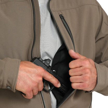 Cinch Men's Conceal Carry Jacket- Brown