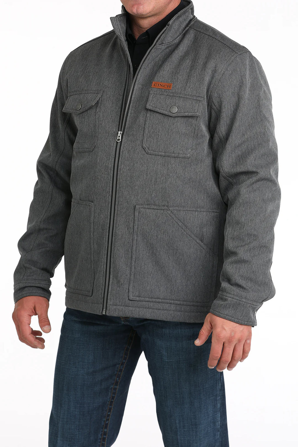 CINCH Men's Black Concealed Carry Bonded Jacket