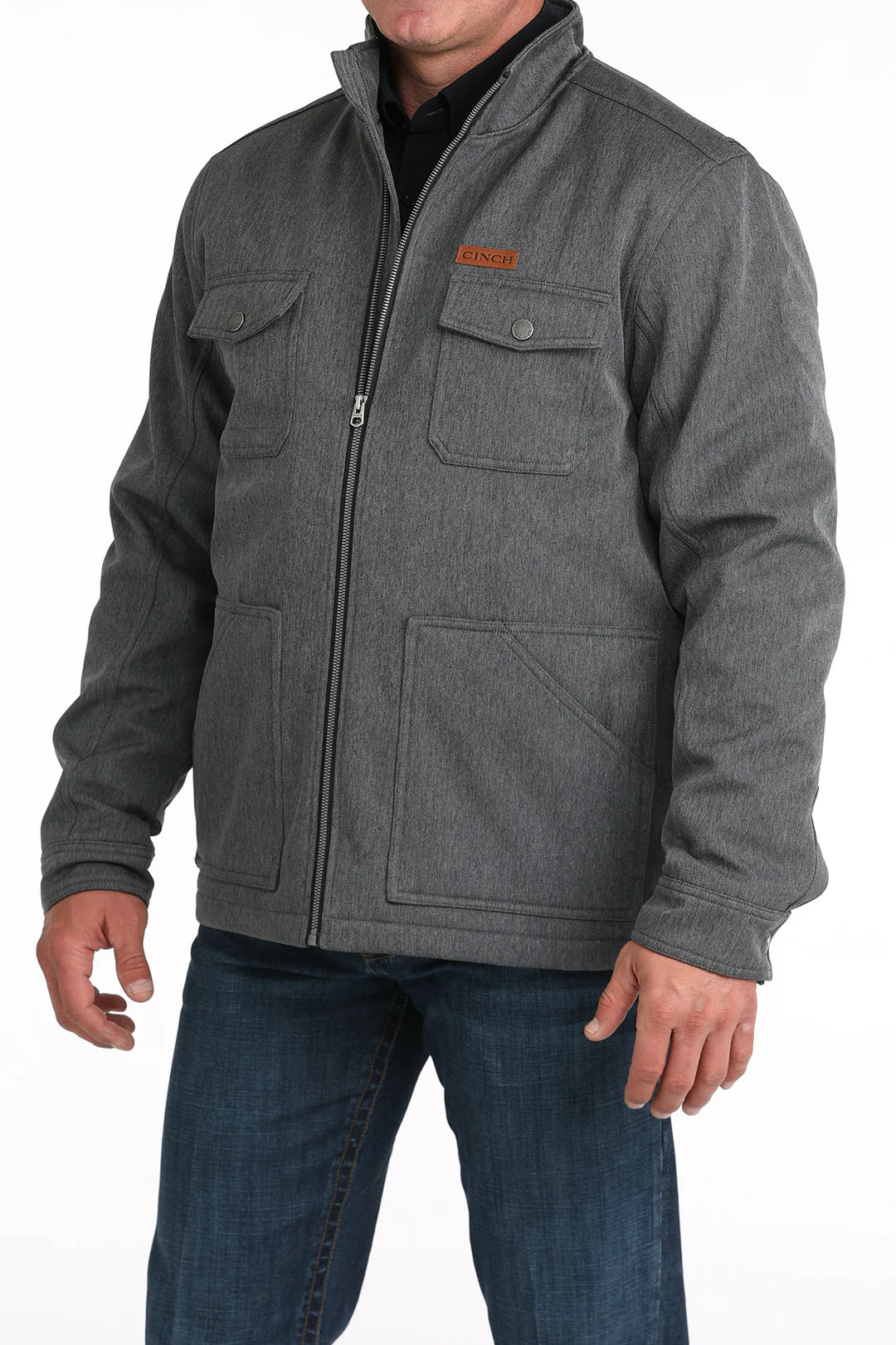 CINCH Men's Black Concealed Carry Bonded Jacket