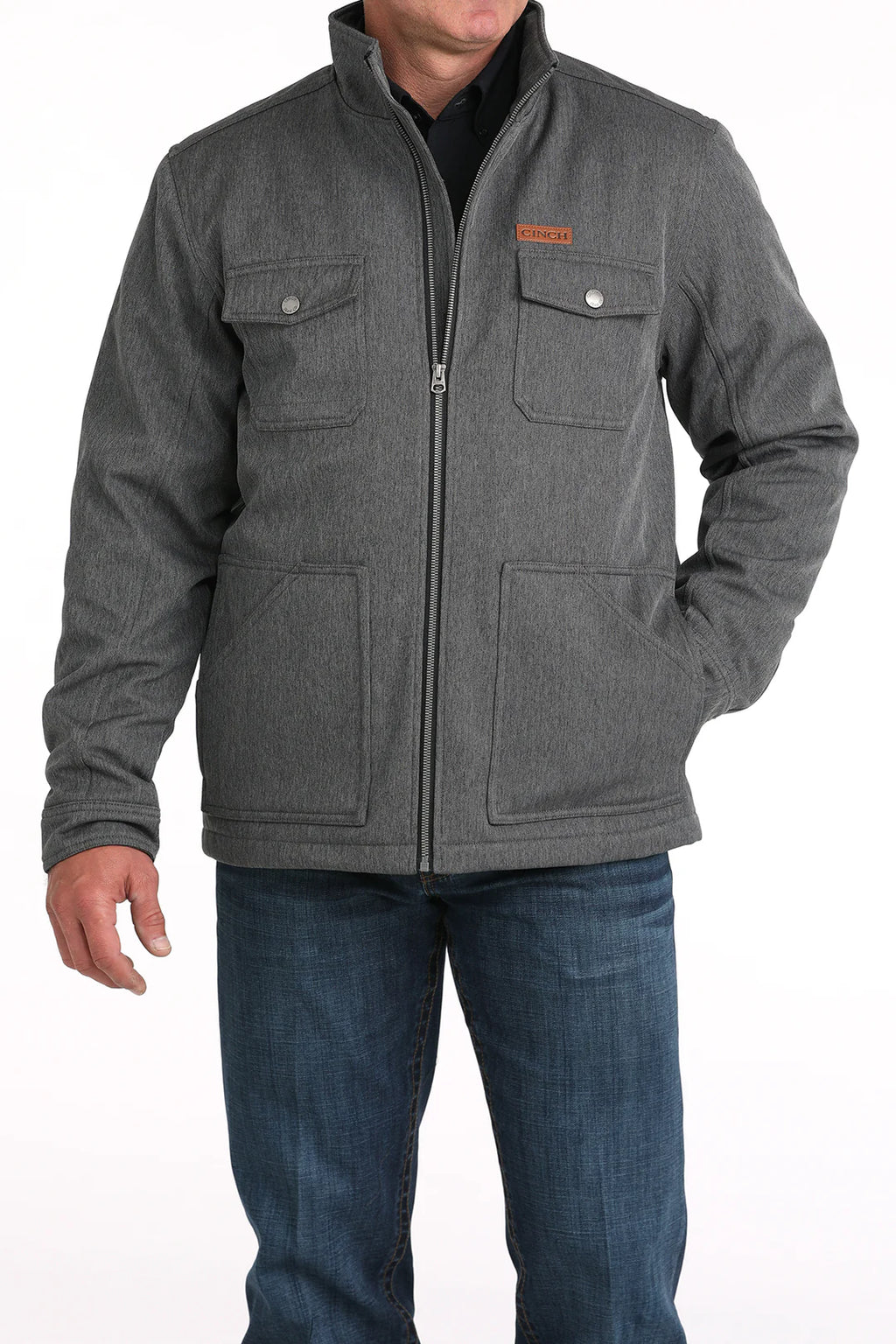 CINCH Men's Black Concealed Carry Bonded Jacket