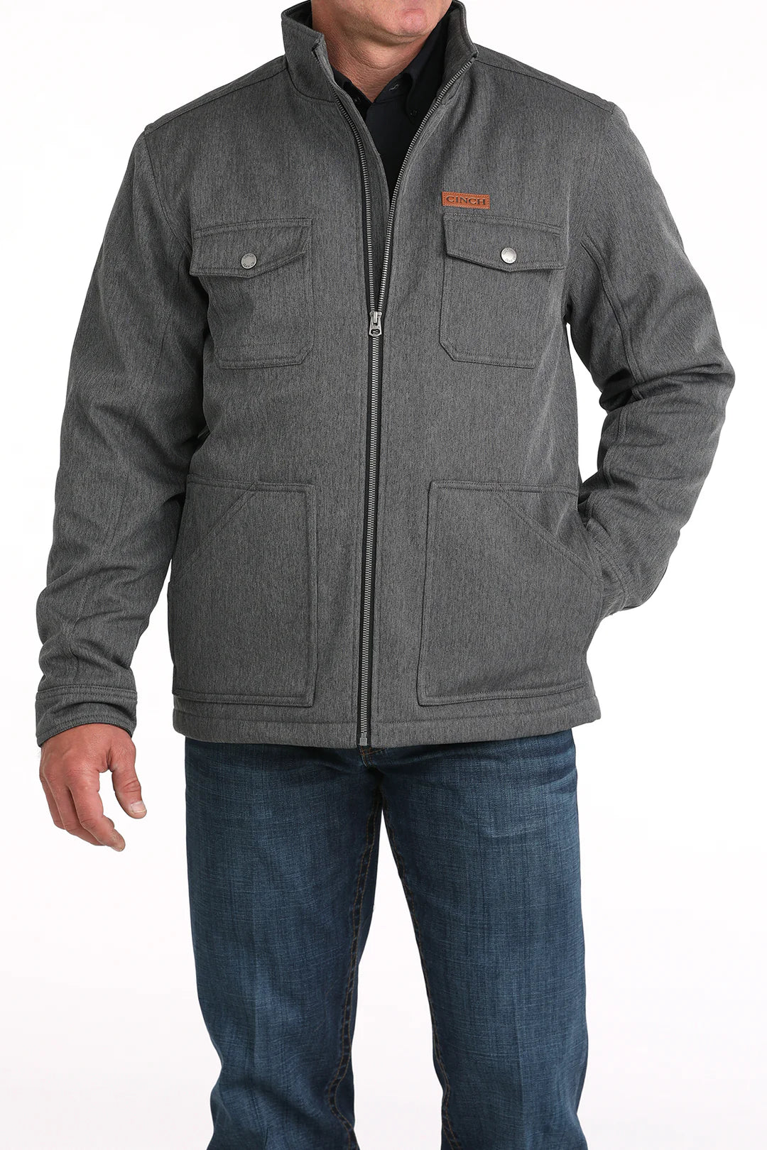 CINCH Men's Black Concealed Carry Bonded Jacket