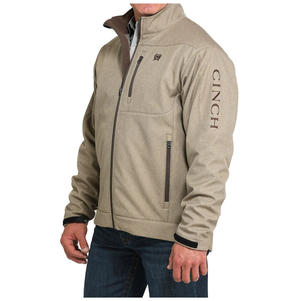 Cinch Men's Bonded Jacket - Stone